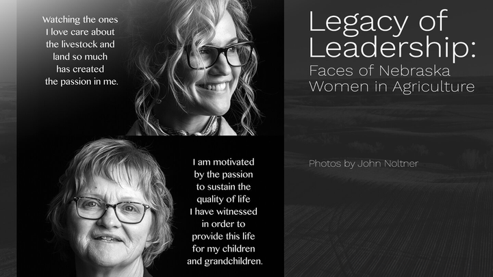 Promo graphic for gallery display. Shows two photos and name of the gallery and the author