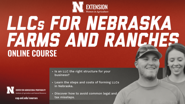 LLCs for Nebraska Farms and Ranches Online Course